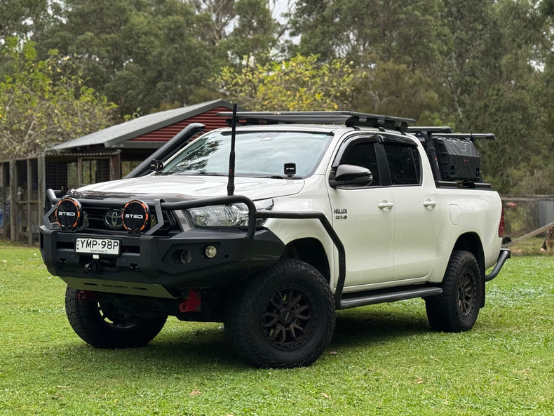 Roar 4x4 Aluminium Roof Rack Platform for Toyota Hilux N80 (2015+) - Dual Mount System