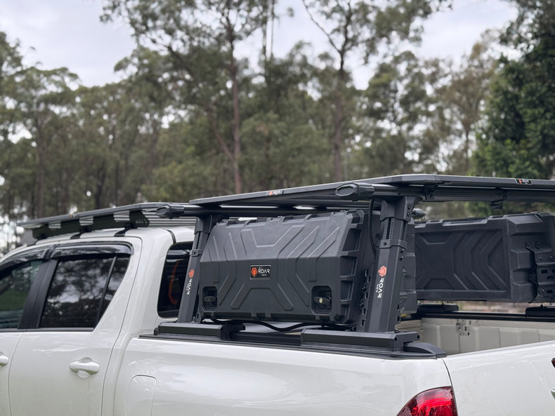 Roar 4x4 Aluminium Roof Rack Platform for Toyota Hilux N80 (2015+) - Dual Mount System
