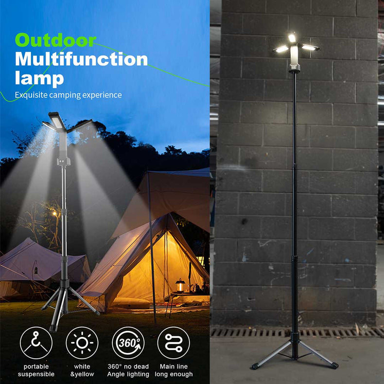 Led Outdoor Camping Light For Tent With Multifunctional Features