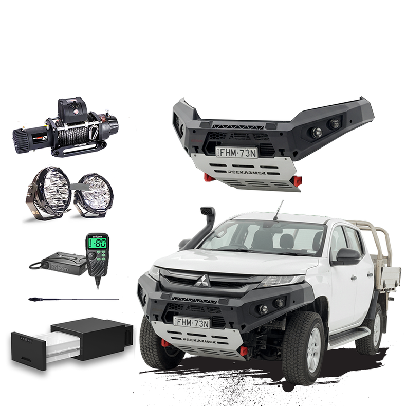 MR Triton Touring Pack Suits: MR Triton GT Bumper, Winch, Lights, uhf + Free Fridge