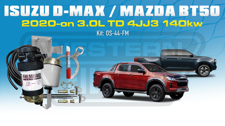 Isuzu D-Max & Mazda BT50 (aug2020-on) 3.0L TD 4JJ3 - Fuel Manager Pre Filter Kit