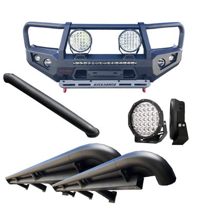 N70 Hilux Mod Package Suits: 08/2011 - 08/2015 | Bullbar, Rocksliders, Stainless Snorkels, LED Spotties