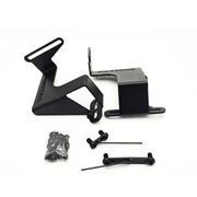 Behind the grille light bar bracket for N80 Hilux