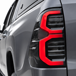 smoked tail lights n80 hilux
