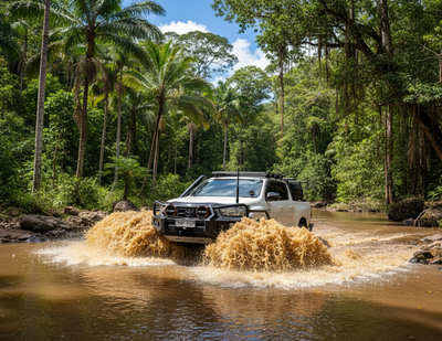 N80 Stainless Steel Snorkel - Suits Hilux 09/2015- Current