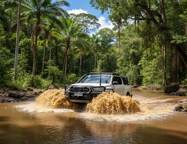 Toyota Hilux N80 Snorkel + Throttle Controller Combo (2015–Current) | $899 Stainless Steel 4x4 Upgrade – ROAR 4x4 Australia