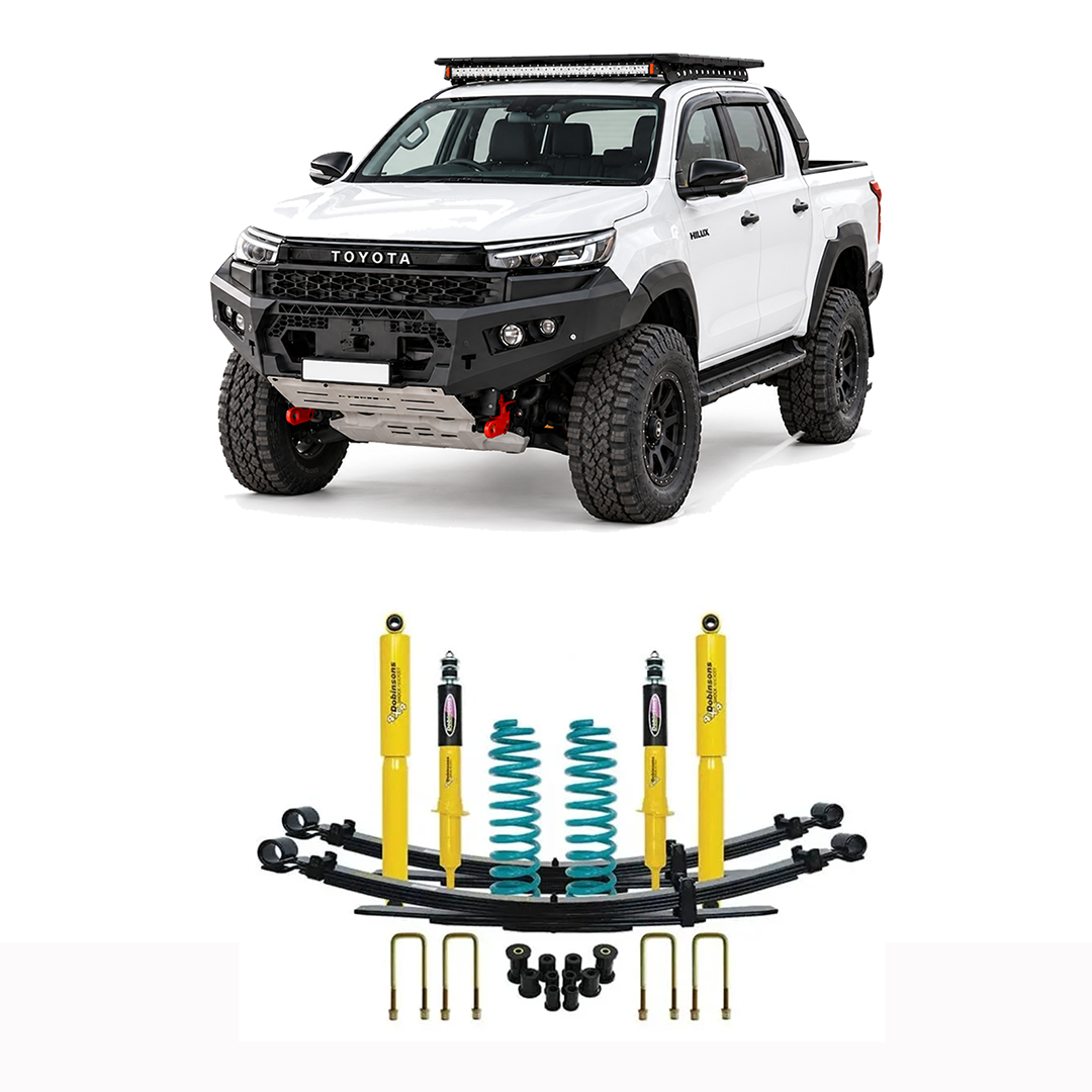 Hilux N90 Suspension Kit 50mm | Dobinsons Twin Tube Nitro Gas