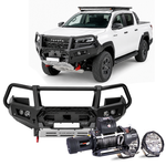 Hilux N90 Frontal Pack - GT Bull Bar, Winch, LED Spotties