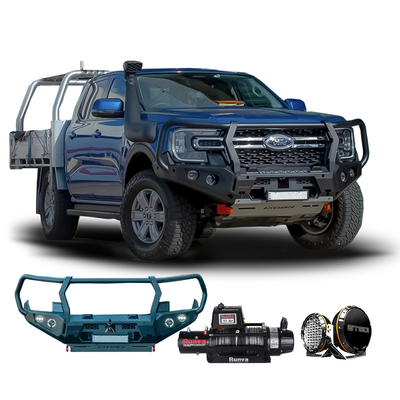 Next Gen Ranger Protek Pack - GT Bull Bar, Runva Winch, Stedi led Spotties