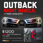 Hilux N80 2020+ RGBW Head Light Upgrade | With Free Smoked Tail lights