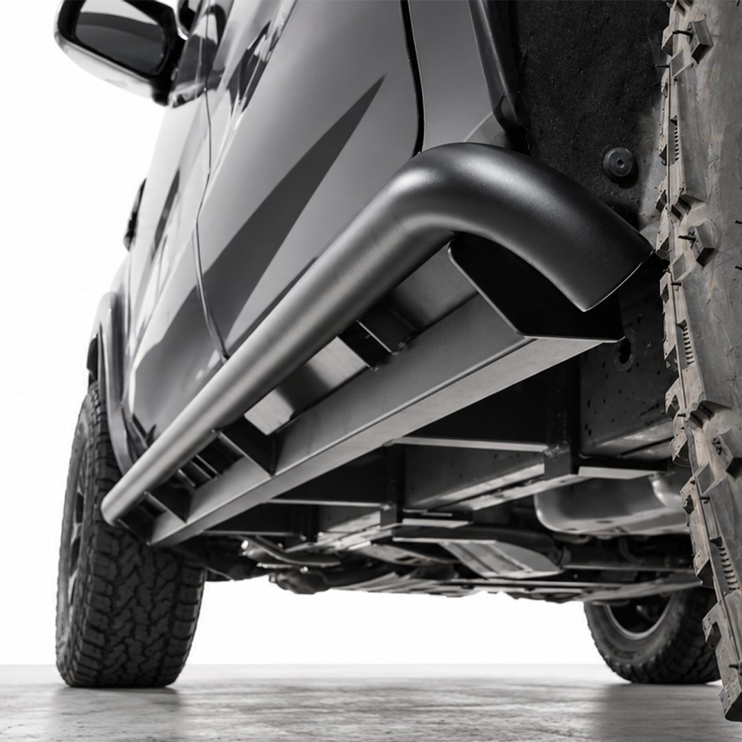 Ford Ranger Rock Sliders - Angled - Suits PX1, PX2, PX3 2012-2022