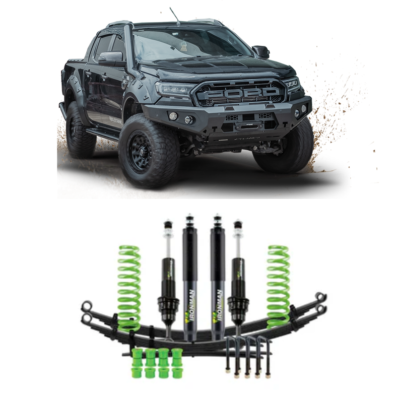 PX1 PX2 Ford Ranger Suspension Kit 40-70mm | Ironman Foam Cell Pro