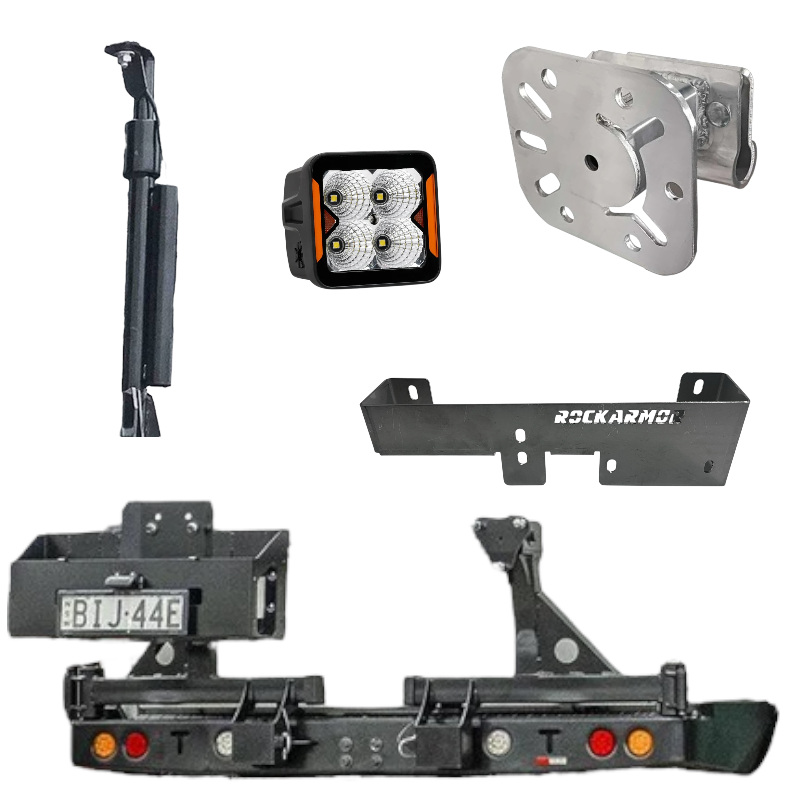 GU Patrol Rear Bar Spare Wheel Carrier Series 4+