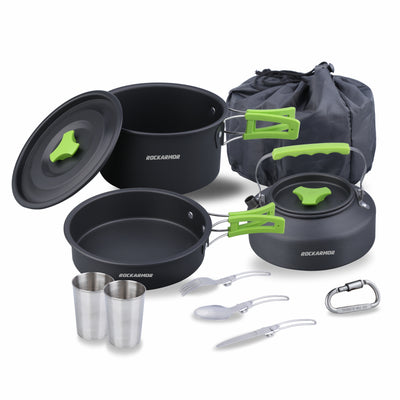 Camping Pot Set - Compact Portable