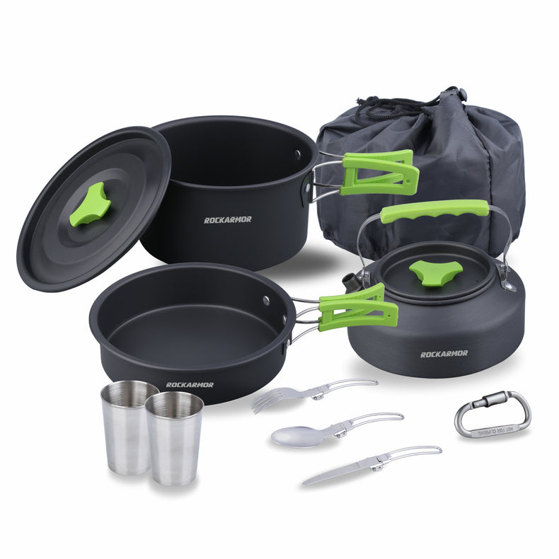 Camping Pot Set - Compact Portable