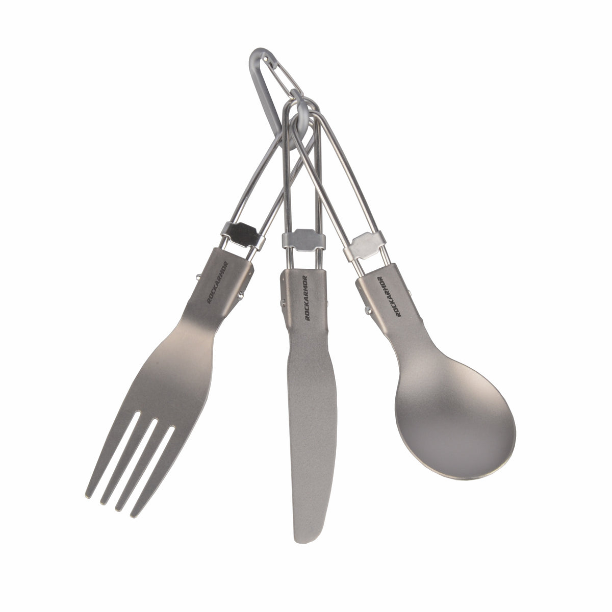 Camping Cutlery Set – Fork, Knife & Spoon Titanium