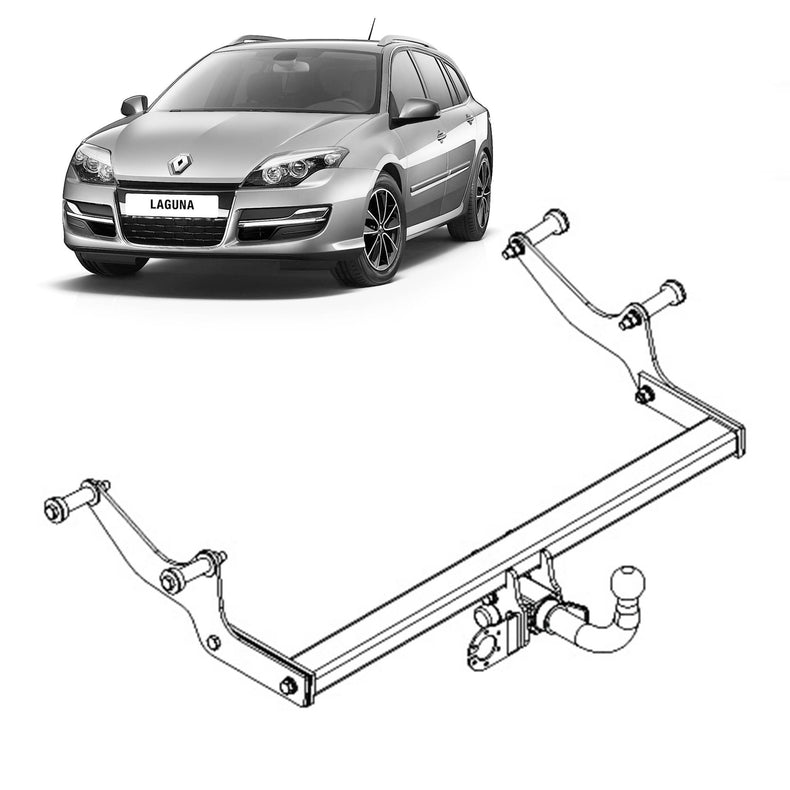 TAG Towbar for Renault Laguna (07/2008 - 04/2011)