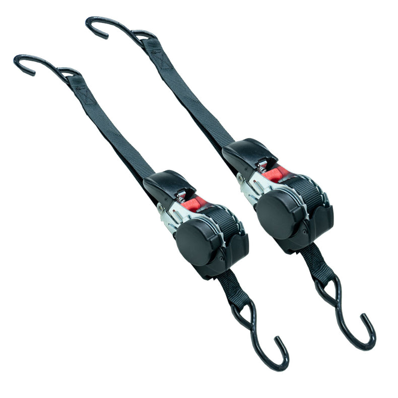 Retractable Ratchet Strap | Pair | 3.2m | 500kg | 25mm