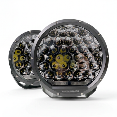 Phantom 9s LED Driving Lights | 9 INCH | 1 Lux 1400m | Rockarmor 4x4