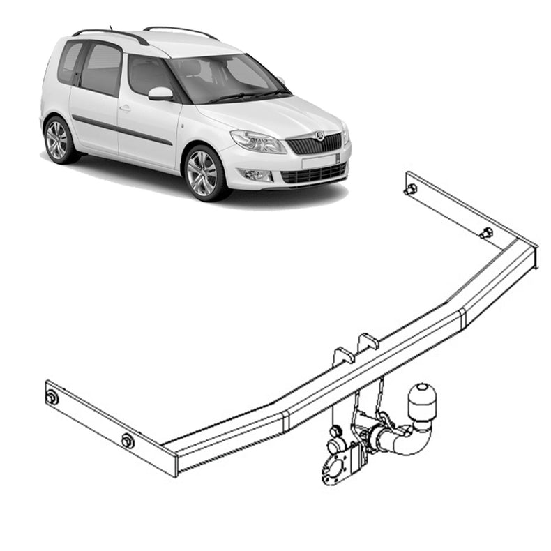 TAG Towbar for Skoda Roomster (04/2008 - 10/2010)