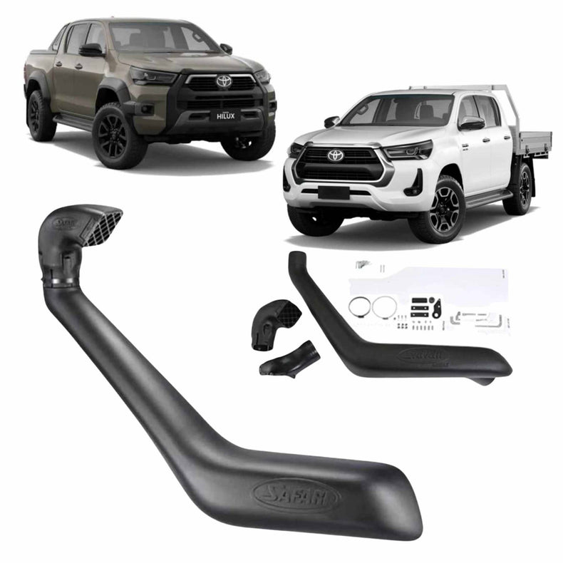 Safari Armax Snorkel (09/2015 - on) Suits - Hilux 15+