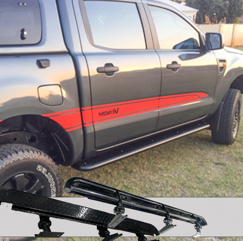 PX Ranger Rock sliders | Suits PX1 PX2 PX3 | ADR APPROVED |