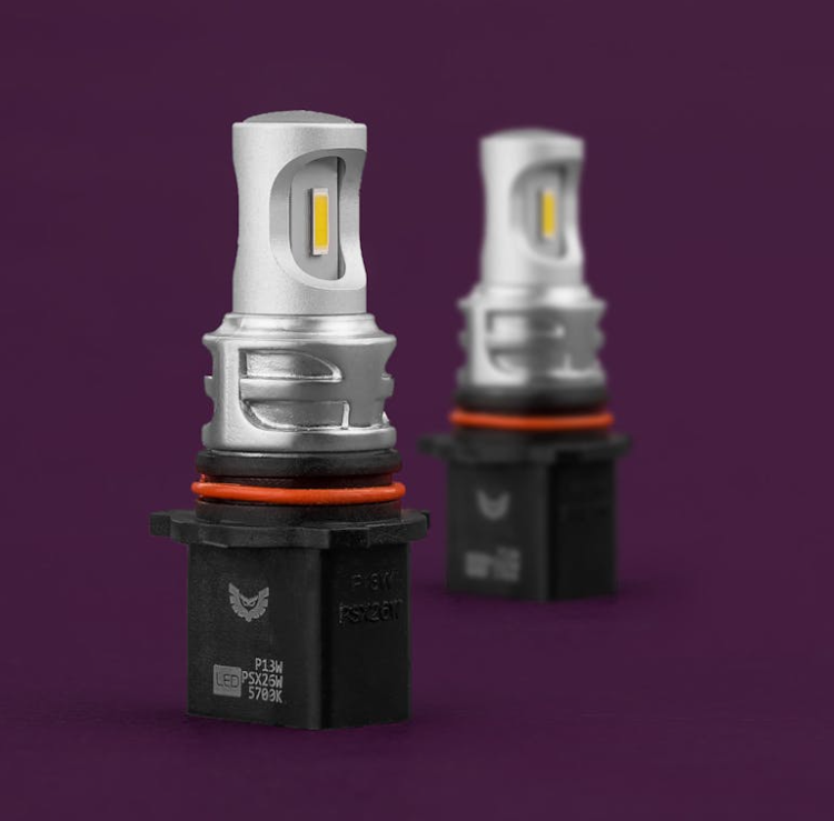P13W LED DRL & FOG LIGHT BULBS (PAIR)