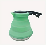 Camping Kettle - Collapsible Save Spacing - Green
