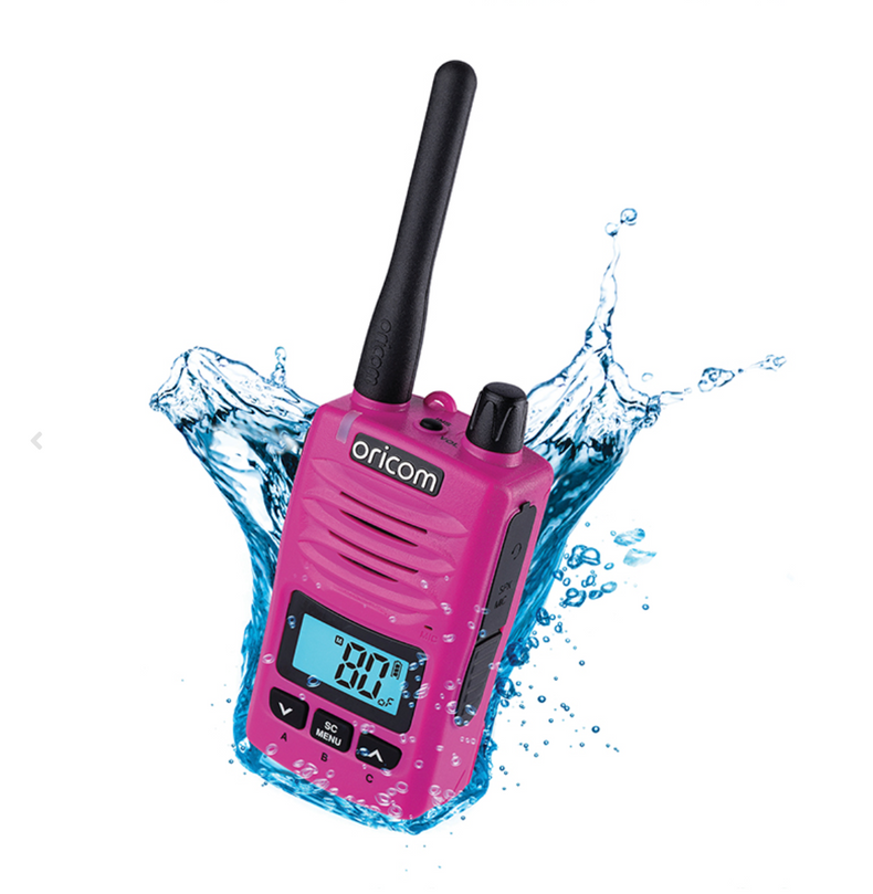 Handheld Uhf CB Radio Waterproof - Oricom DTX600 Pink