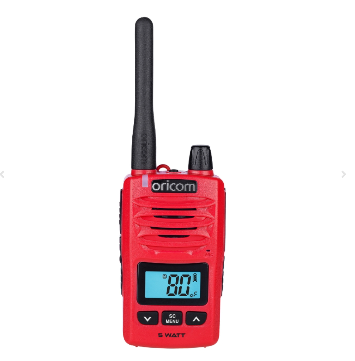Handheld Uhf CB Radio Waterproof - Oricom DTX600 Red