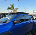 Hilux Roof Rack Platform 1450 x 1250 Built-In LED Light Bar Suits N80 2015 - Current