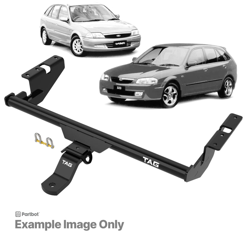 TAG Standard Duty Towbar for Ford Laser (03/1999 - 2002), Mazda 323 (09/1998 - 2003), 323 Astina (09/1998 - 05/2004)