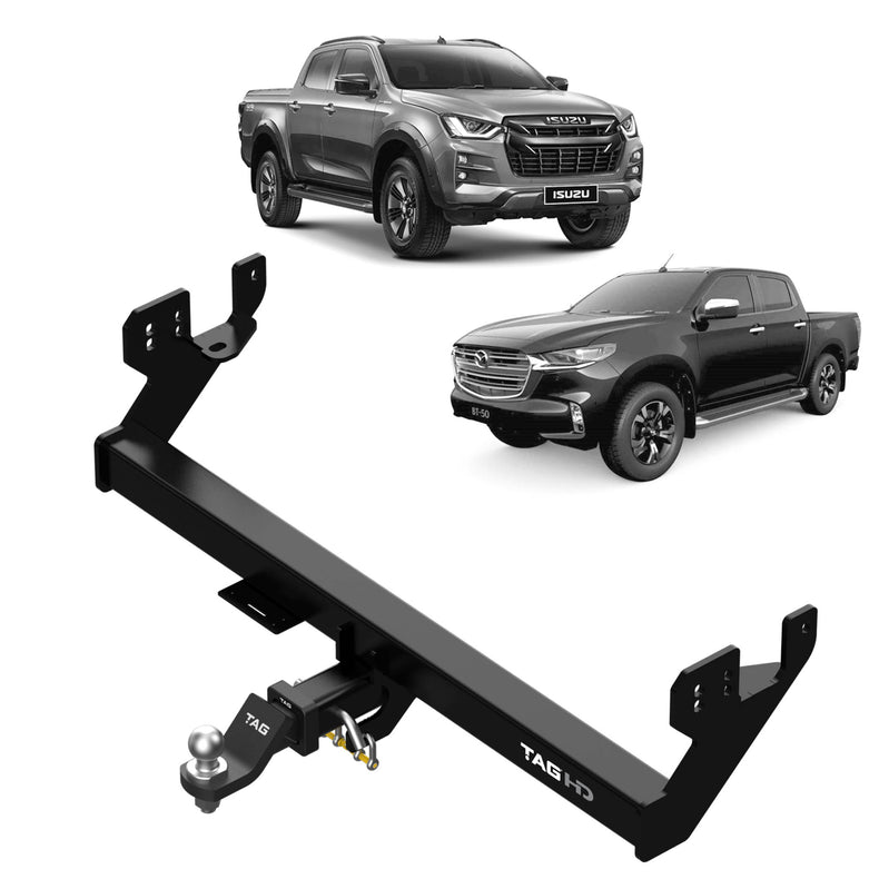 TAG Heavy Duty Towbar for Mazda BT-50 (08/2020 - on), Isuzu D-MAX (07/2020 - on)