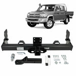 TAG HEAVY DUTY TOWBAR for Toyota Landcruiser 75 Series / 79 Series. Single Cab models only 1985-07/2012.
