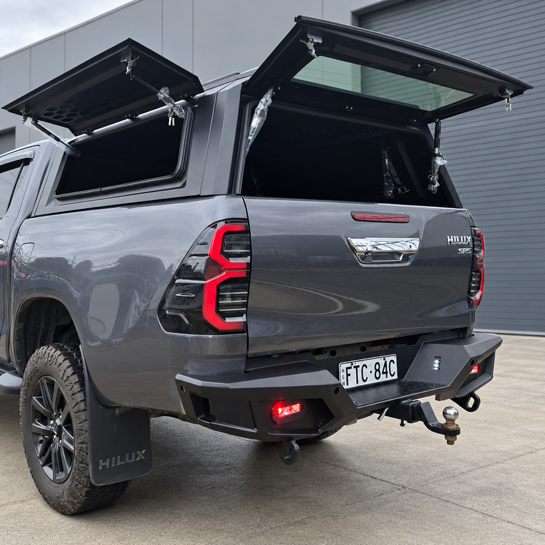 hilux aluminium canopy