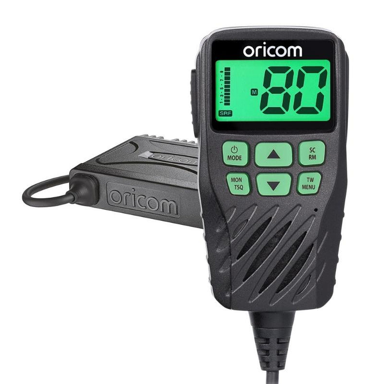 Oricom UHF360 5 Watt UHF CB Radio with Controller Speaker Microphone