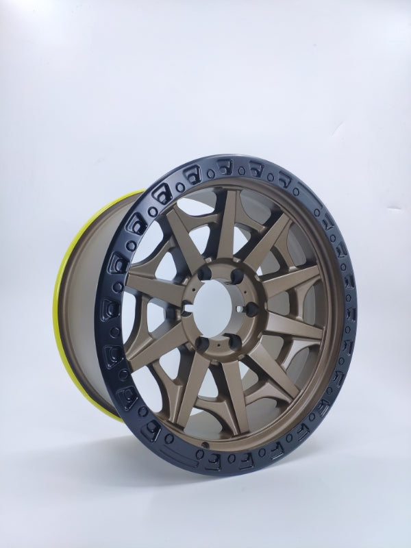 ROAR 4X4 DX189 17x9 Alloy Wheels –6x139.7 PCD, -12 Offset – Fits Hilux, Ranger, D-MAX, BT-50, Triton, Navara (Set of 4)