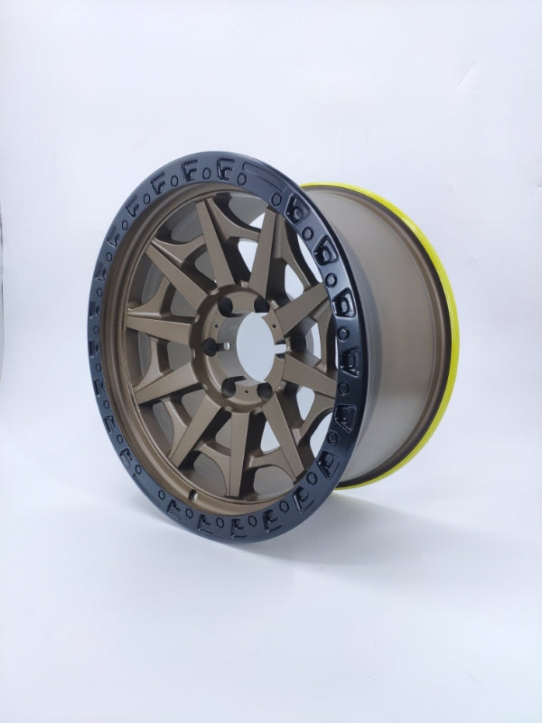 ROAR 4X4 DX189 17x9 Alloy Wheels –6x139.7 PCD, -12 Offset – Fits Hilux, Ranger, D-MAX, BT-50, Triton, Navara (Set of 4)