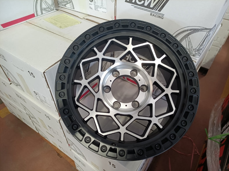 ROAR 4X4 DX005 17x9 Off-Road Alloy Wheel Set of 4 – 6x139.7 PCD, ET0, 110.1CB – Premium Fit for Hilux, Ranger, D-MAX, BT-50, Triton, Colorado, Prado, Navara