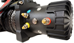Carbon 12K 12000lb Electric Winch With Black Rope & Hook VER. 2.