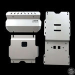 3mm Stainless 3 piece Bash Plate to Suit Hilux N80 2016 to 2021 - Front, Diff/Sump and Transmission