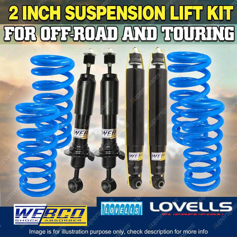 Lovells Suspension kit Suits - 90 Series Prado