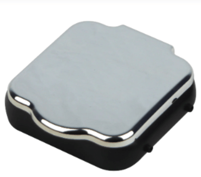 Tow bar hitch cover flap, Chrome blister (UNT004)