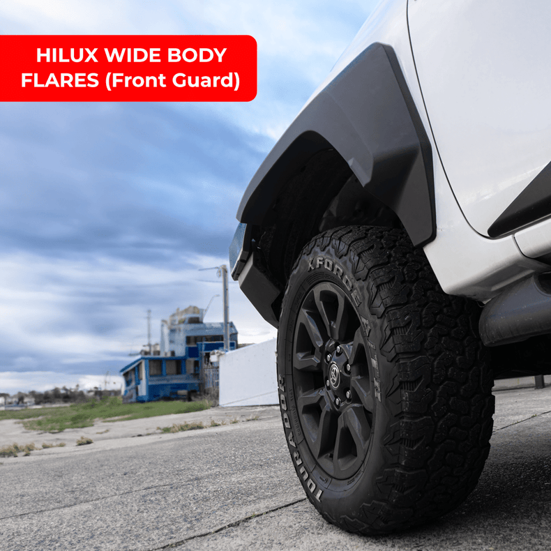 N80 Hilux Flares GR Style Suits Hilux n80 2015+