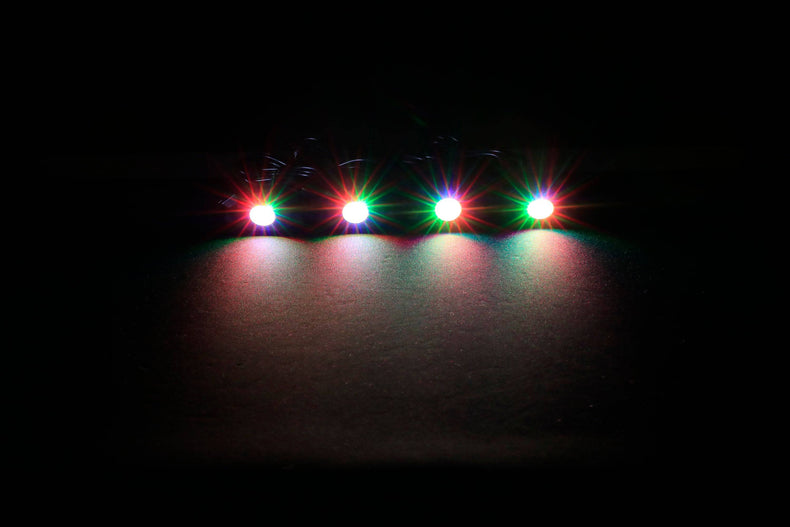 RGB Rock Lights 6 Pod  Bluetooth App Rockarmor 4x4