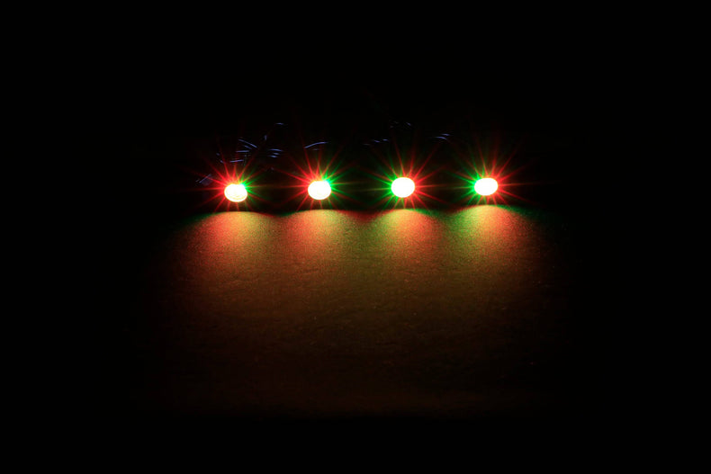 RGB Rock Lights 6 Pod  Bluetooth App Rockarmor 4x4