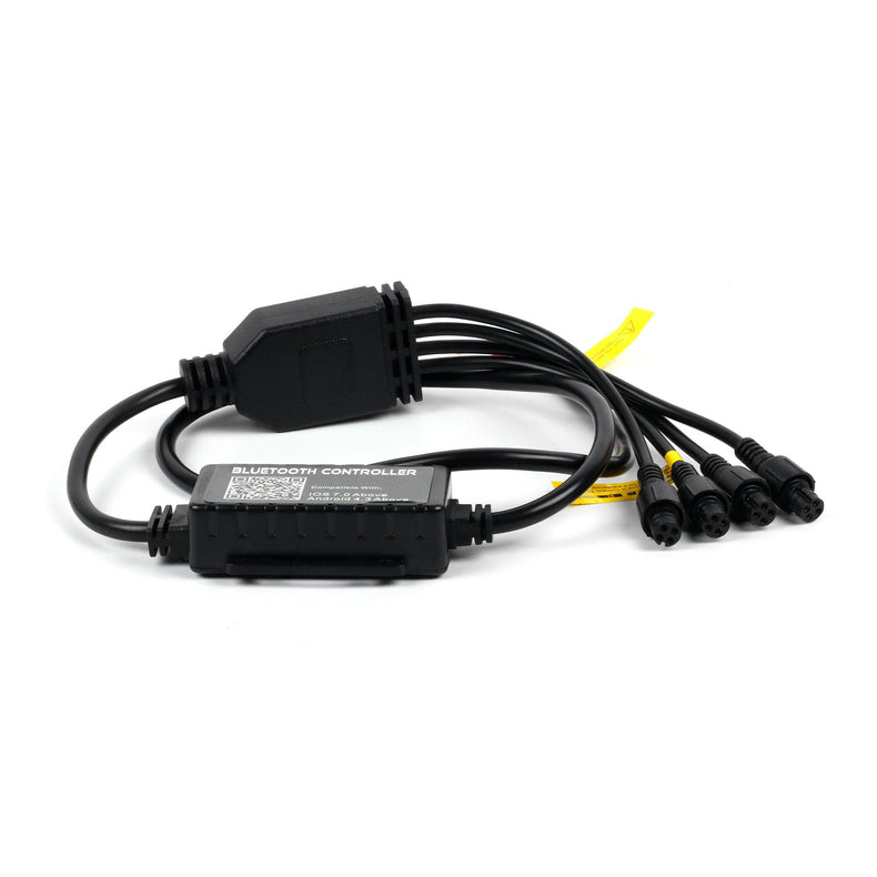 RGB Rock Lights 6 Pod  Bluetooth App Rockarmor 4x4