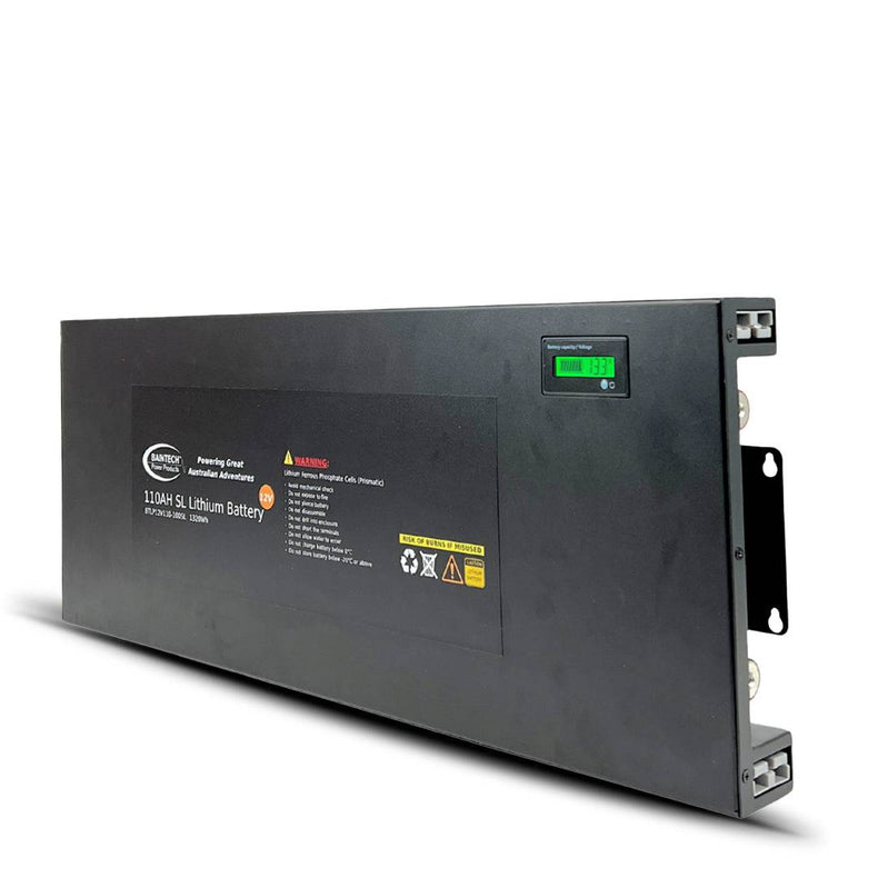 Baintech 100ah Lithium Slimline + Redarc BCDC Combo