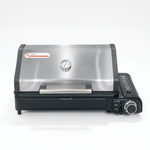 Portable Gas BBQ - 2 Burner with Stainless LID | Butane