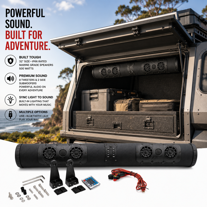 Waterproof Bluetooth Soundbar 